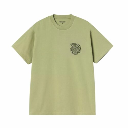 CARHARTT WIP spirals t-shirt green