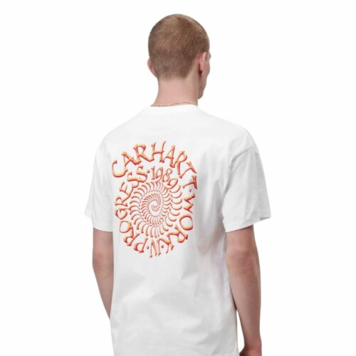 CARHARTT WIP spirals t-shirt white