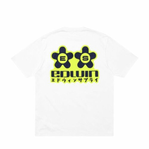 EDWIN T-shirt Sakura white