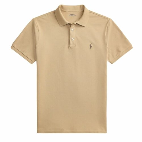 RALPH LAUREN Polo stretch custom fit beige