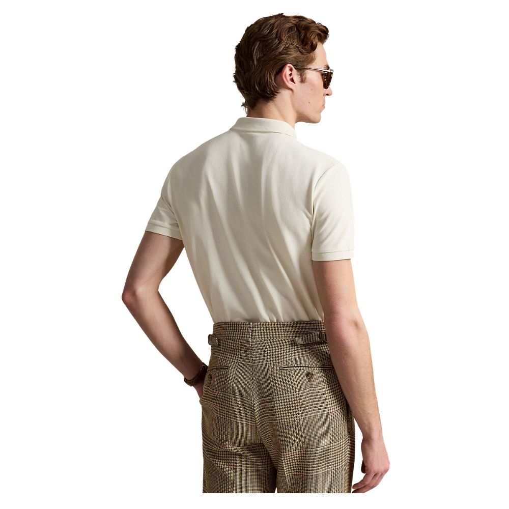polo ralph lauren custom fit stretch cream chez sport aventure à Orange