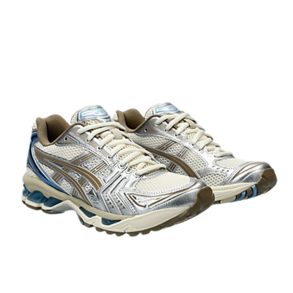 chaussures Asics gel kayano 14 cream pepper blue chez sport aventure à Orange