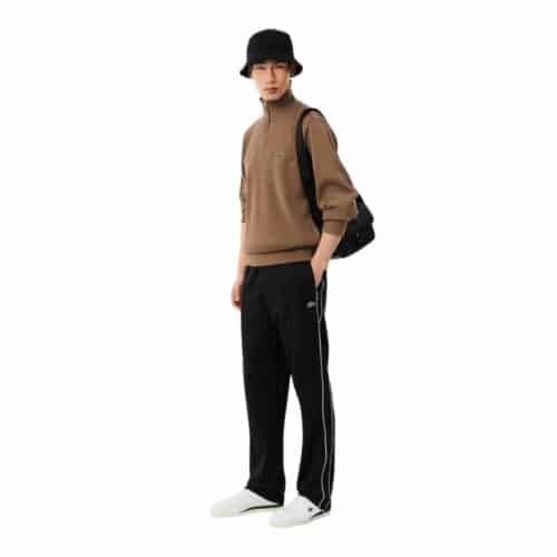 LACOSTE Sweatshirt demi-zip cookie interlock