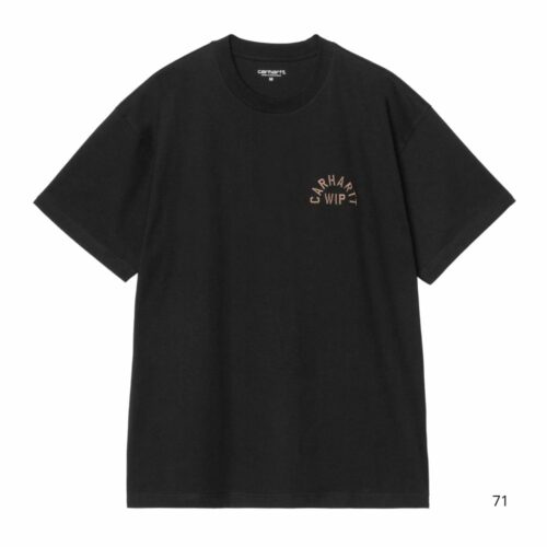 CARHARTT WIP arch script t-shirt black