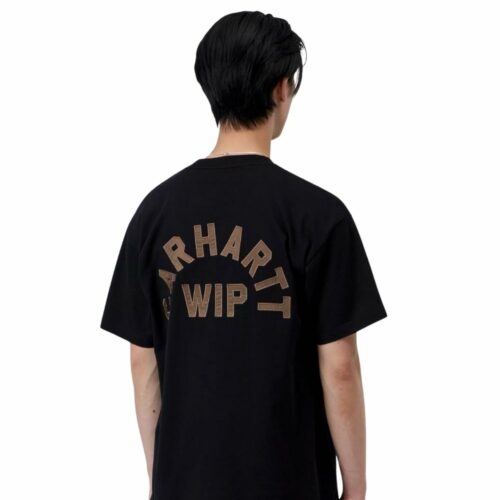 CARHARTT WIP arch script t-shirt black