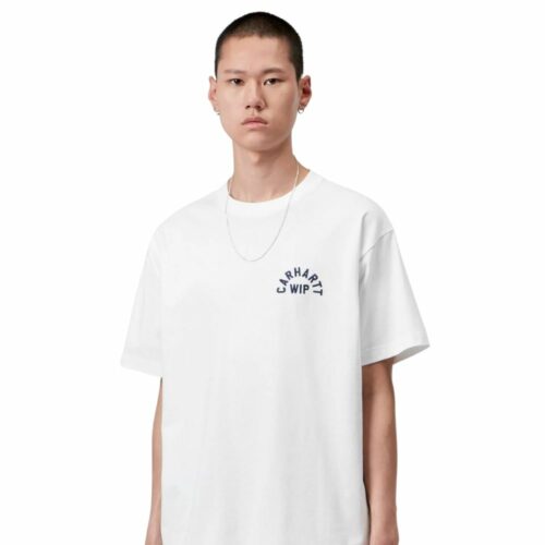 CARHARTT WIP arch script t-shirt white