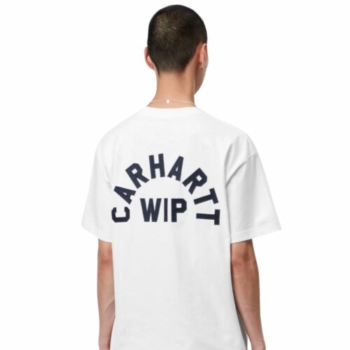 CARHARTT WIP arch script t-shirt white