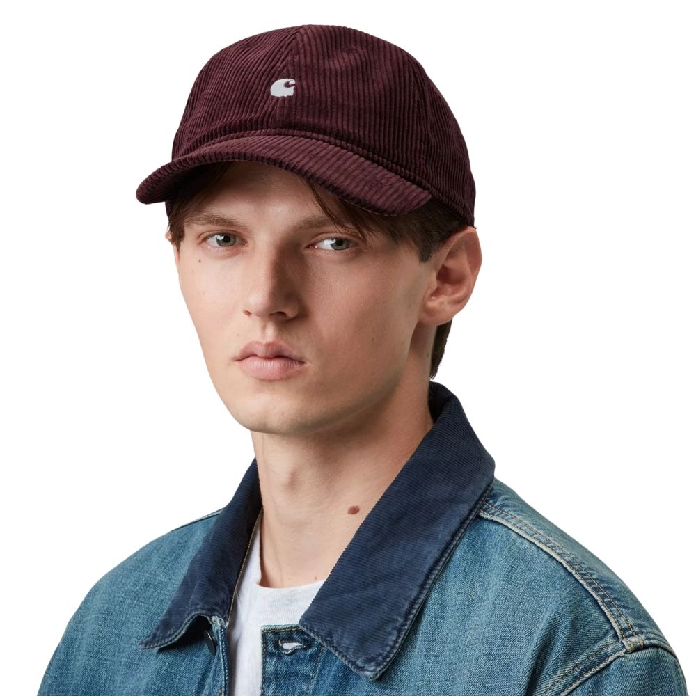 CASQUETTE CARHARTT WIP BORDEAUX AMARANTE EN VELOURS chez sport aventure à Orange