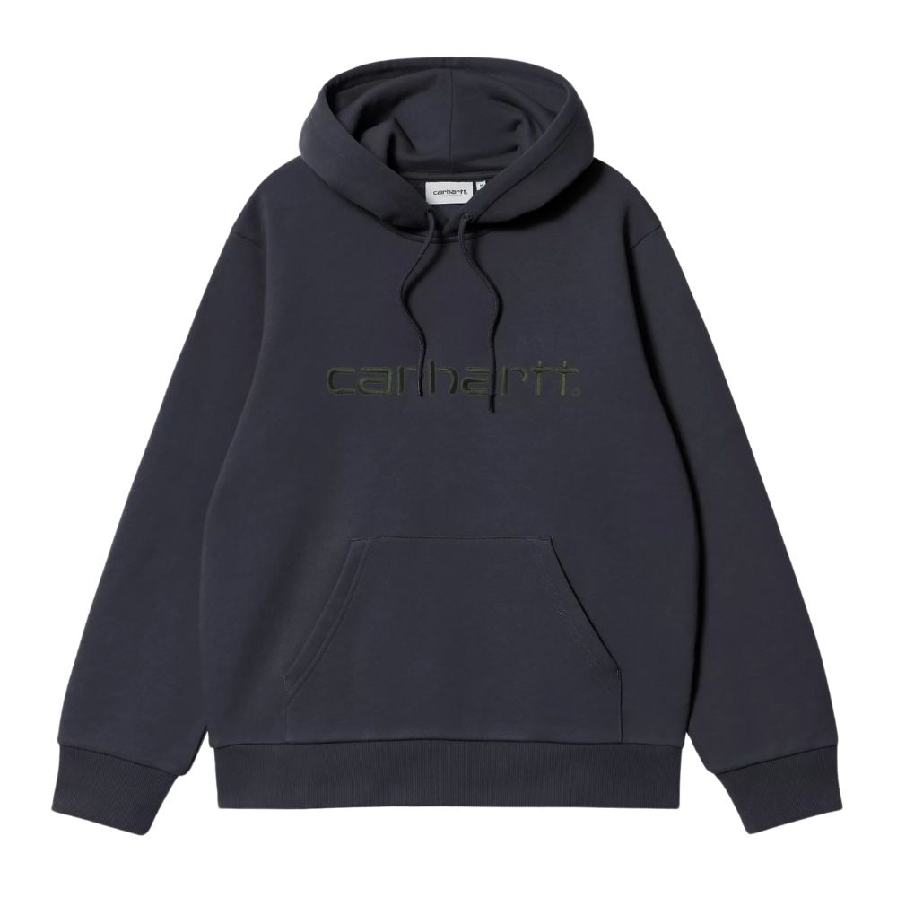 sweatshirt carhartt a capuche dark navy homme femme chez sport aventure à Orange