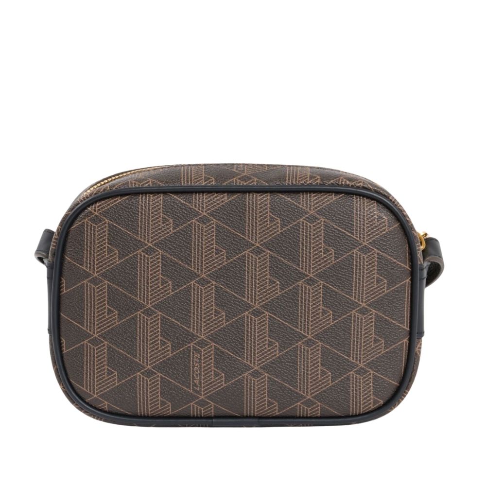 sacoche Lacoste reporter bag monogramme brown chez sport aventure à Orange