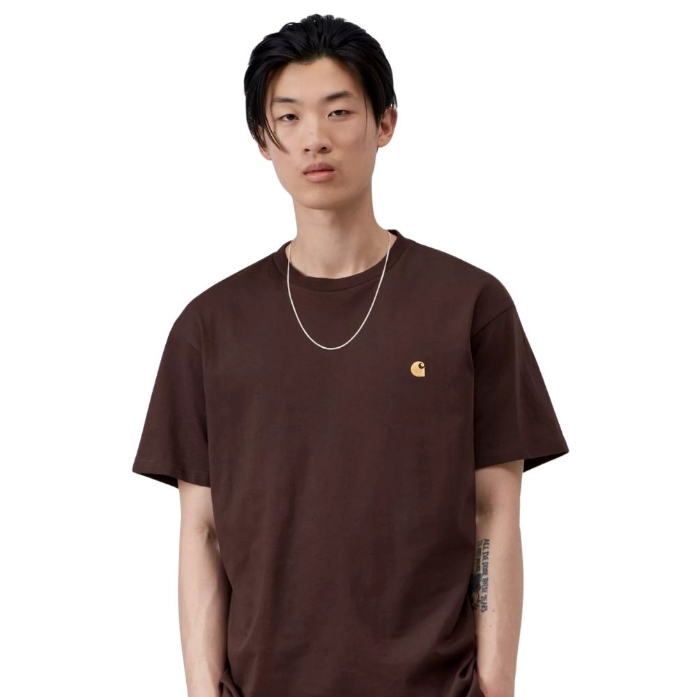 CARHARTT t-shirt chase palisander manches courtes chez sport aventure à Orange