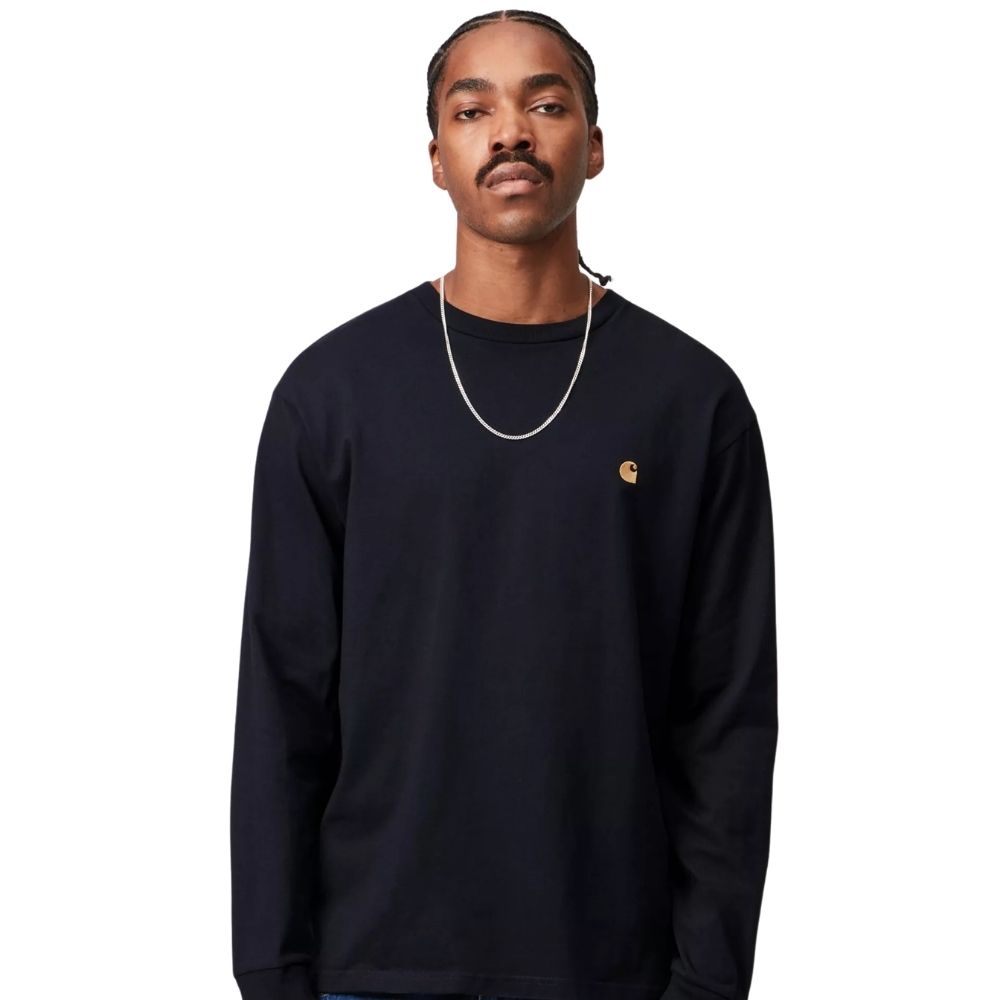 CARHARTT T-shirt manches longues chase black chez sport aventure à Orange
