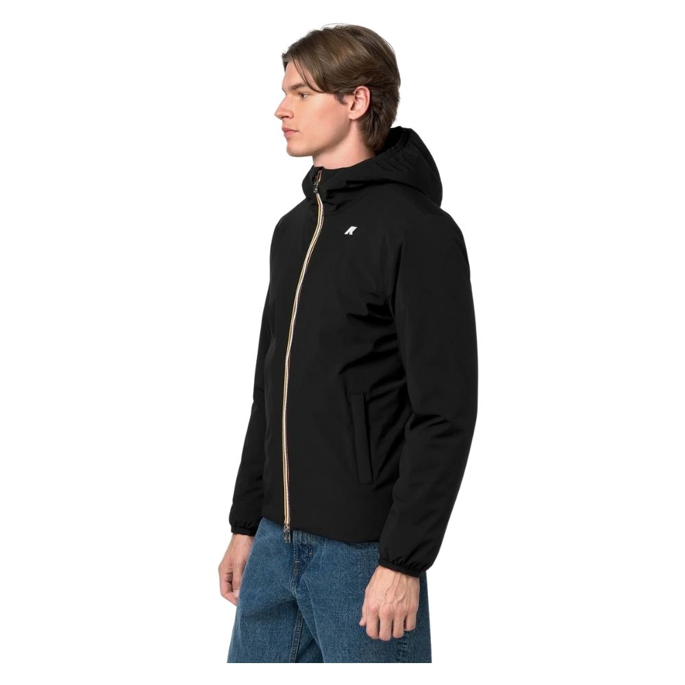blouson k-way jack warm black reversible beige chez sport aventure à Orange