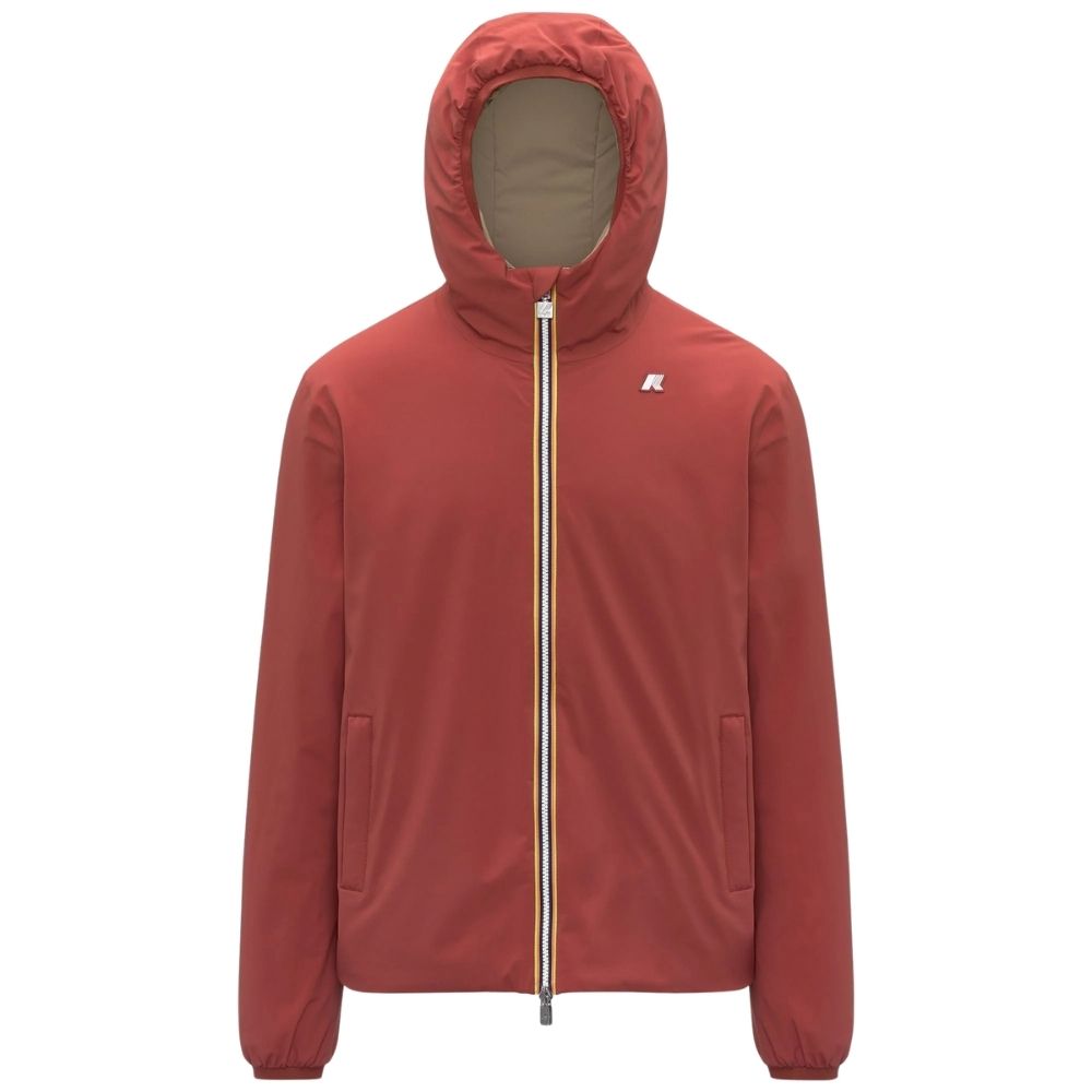 blouson réversible jack warm double red chili homme femme k-way chez sport aventure à Orange