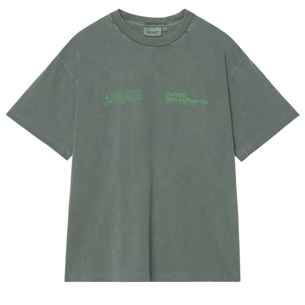 t-shirt carhartt wip boxed vert scarabée chez sport aventure à Orange