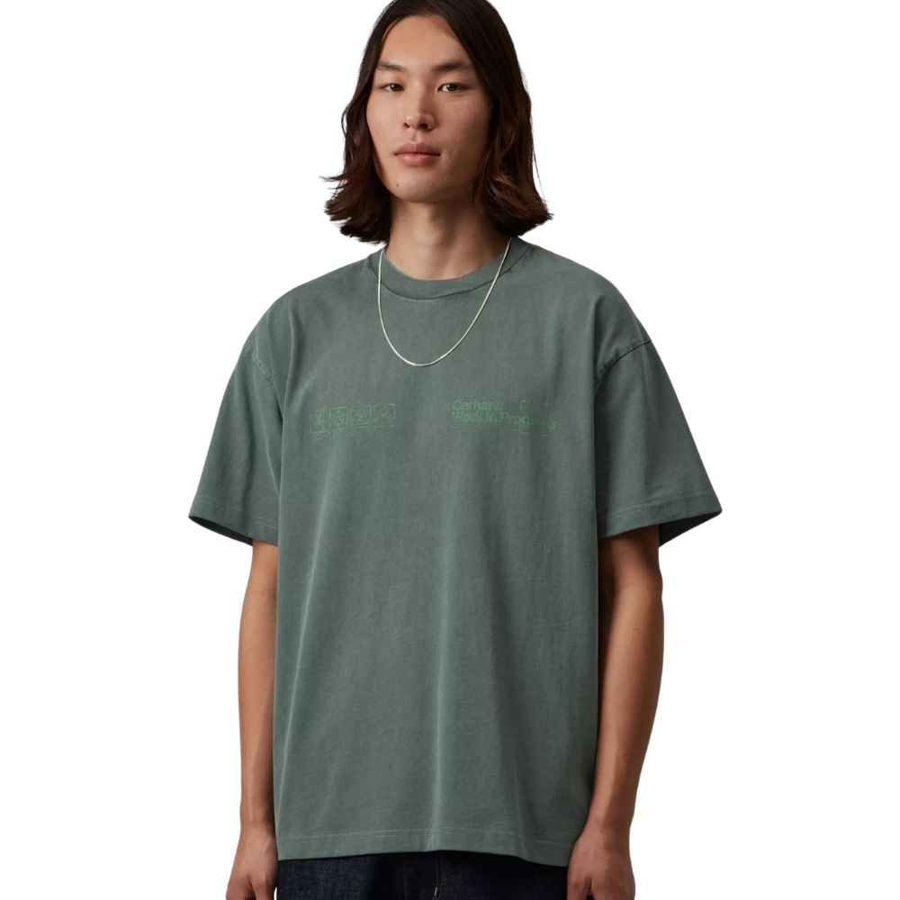 t-shirt carhartt wip boxed vert scarabée chez sport aventure à Orange