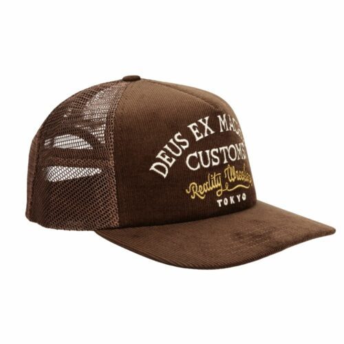 DEUS Casquette Marsden trucker brown