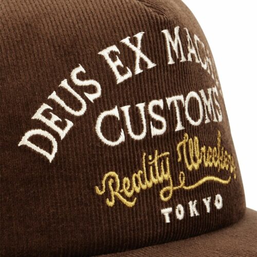 DEUS Casquette Marsden trucker brown