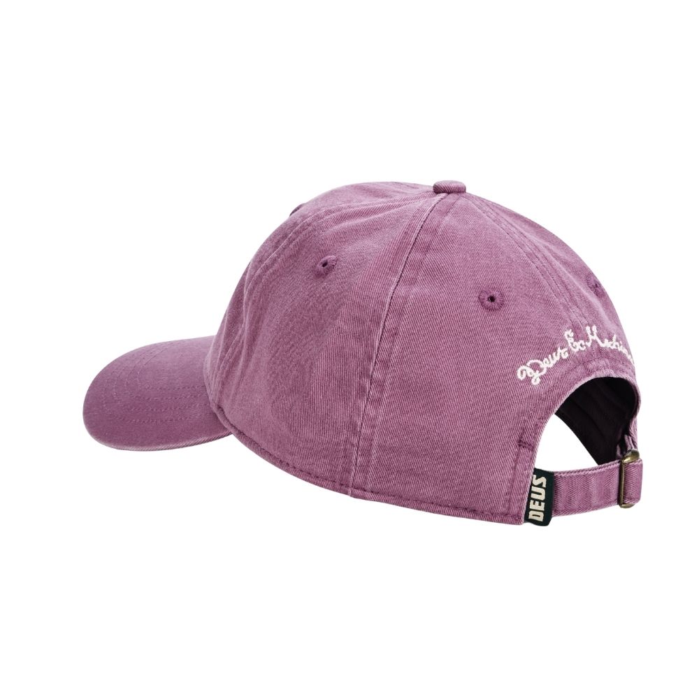Casquette coton Deus smile dad red chez sport aventure à Orange