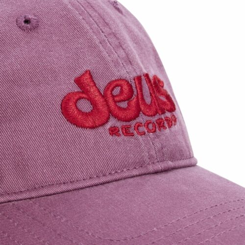 DEUS Casquette Smile dad red