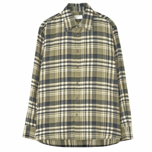 UNIVERSAL WORKS Chemise Standard à carreaux olive