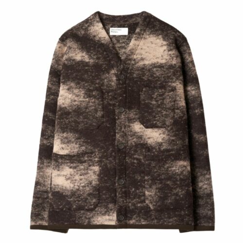 UNIVERSAL WORKS Cardigan cloud camo