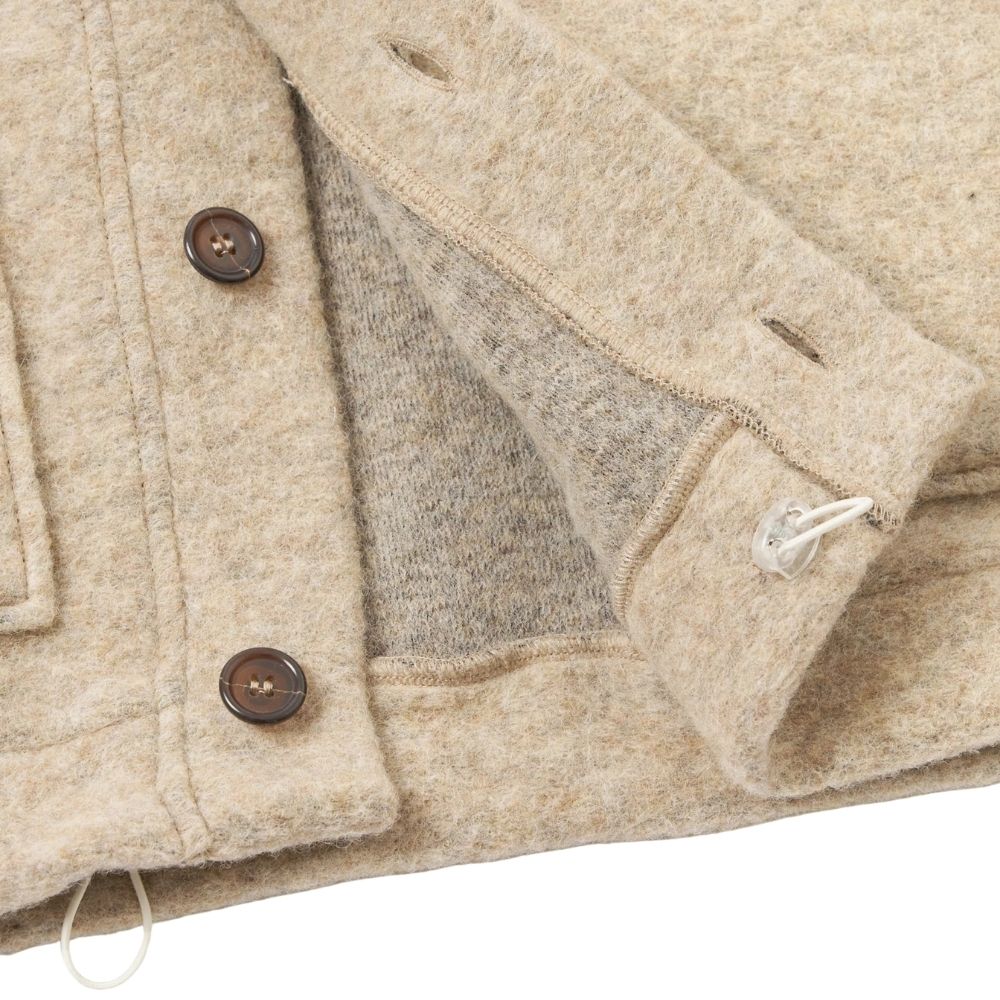 GILET EN LAINE CARDIGAN uNIVERSAL wORKS faune beige chez sport aventure à Orange