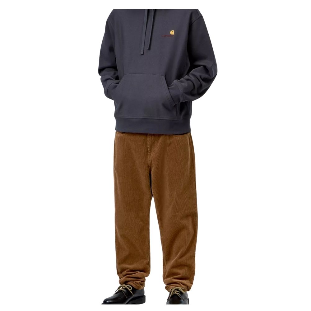 pantalon velours carhartt wip newel pant brown chez sport aventure à Orange