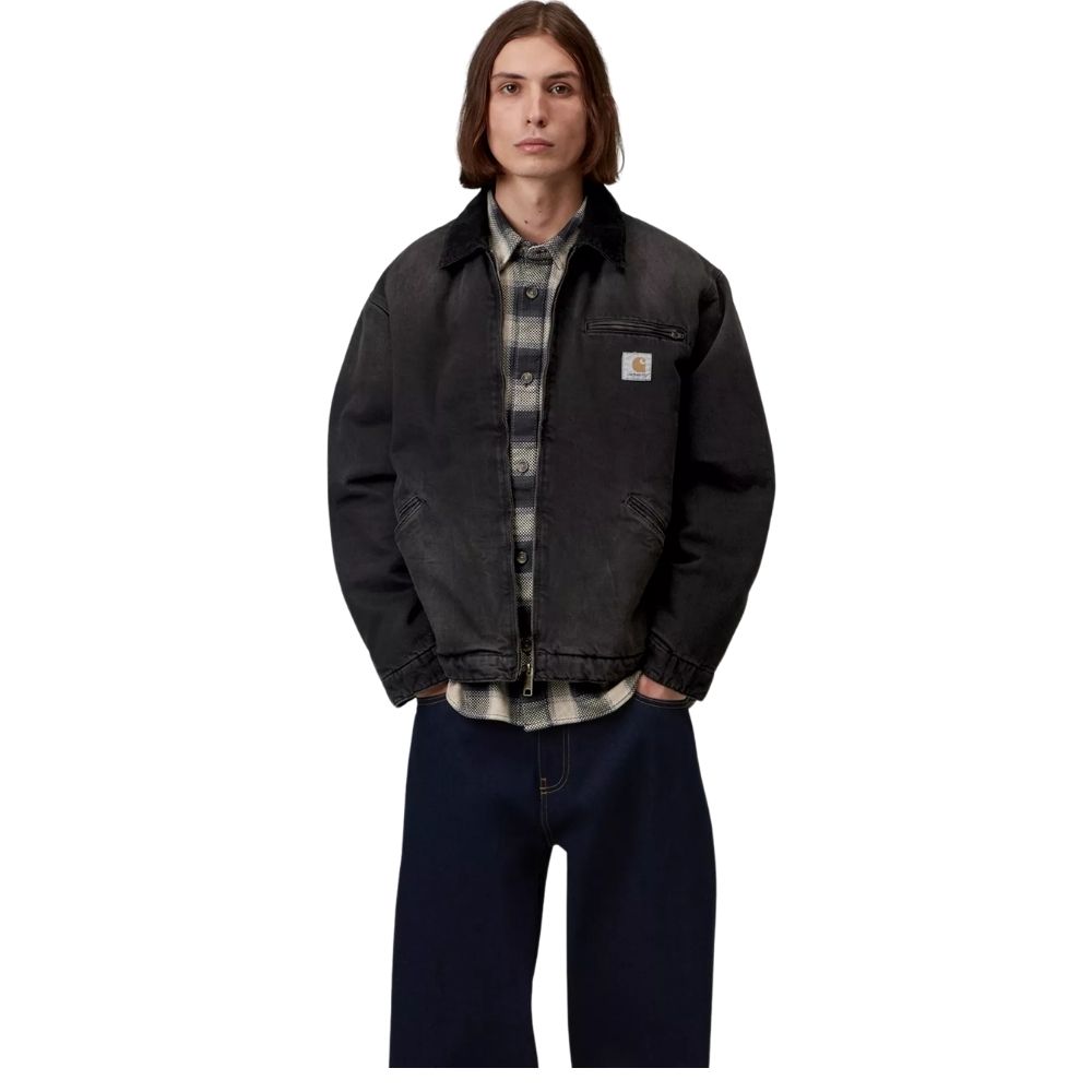 veste en jean's og detroit black noir carhartt wip chez sport aventure à Orange