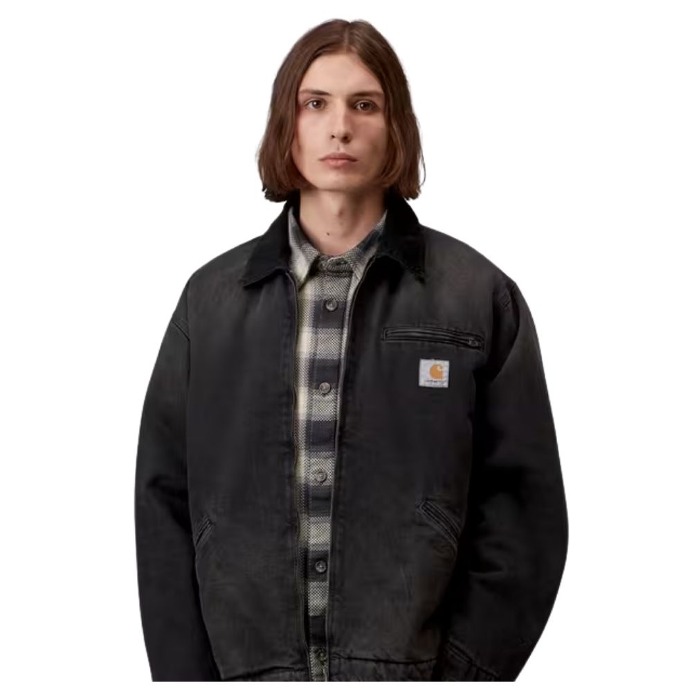 veste en jean's og detroit black noir carhartt wip chez sport aventure à Orange