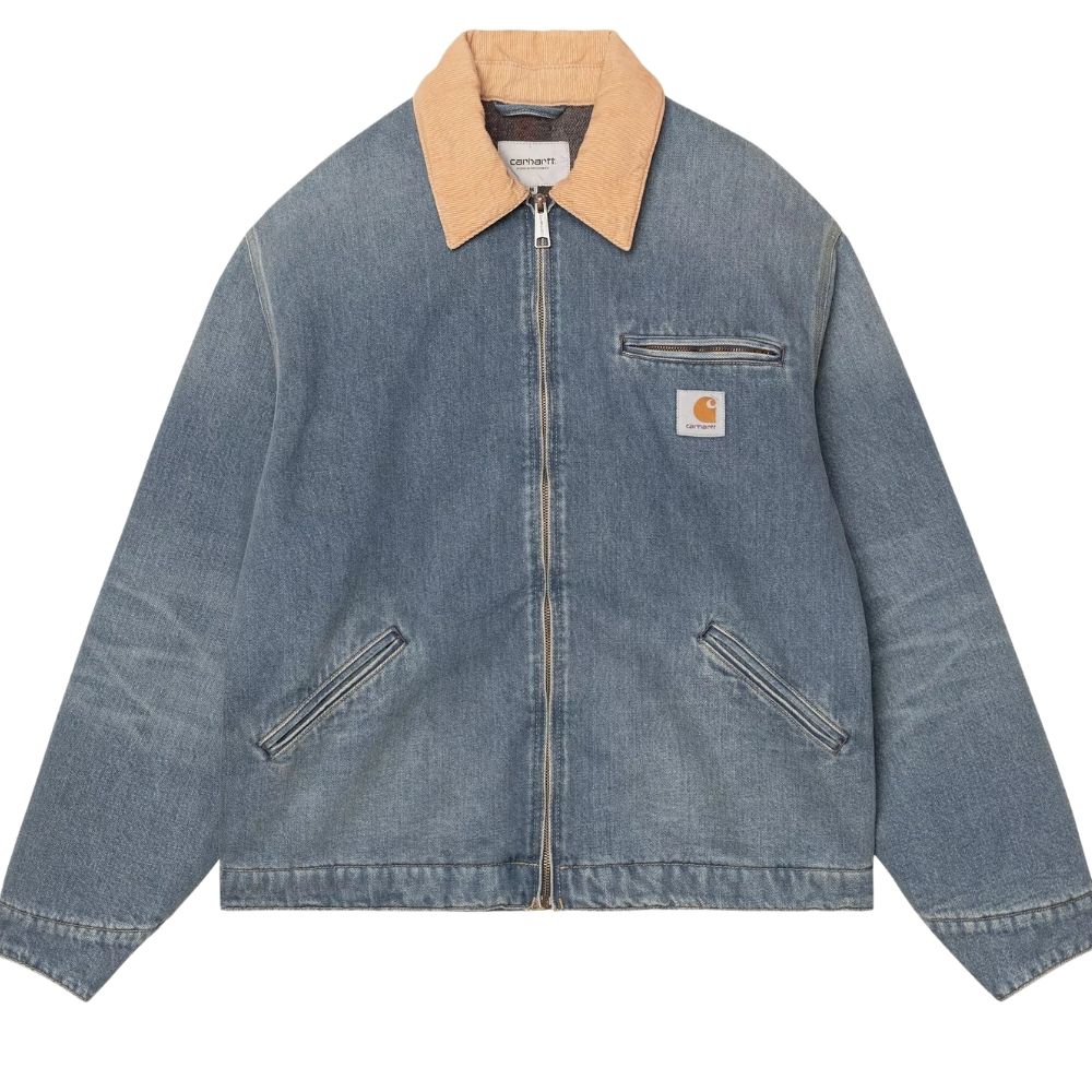 veste en jean carhartt wip detroit brown chez sport aventure à Orange