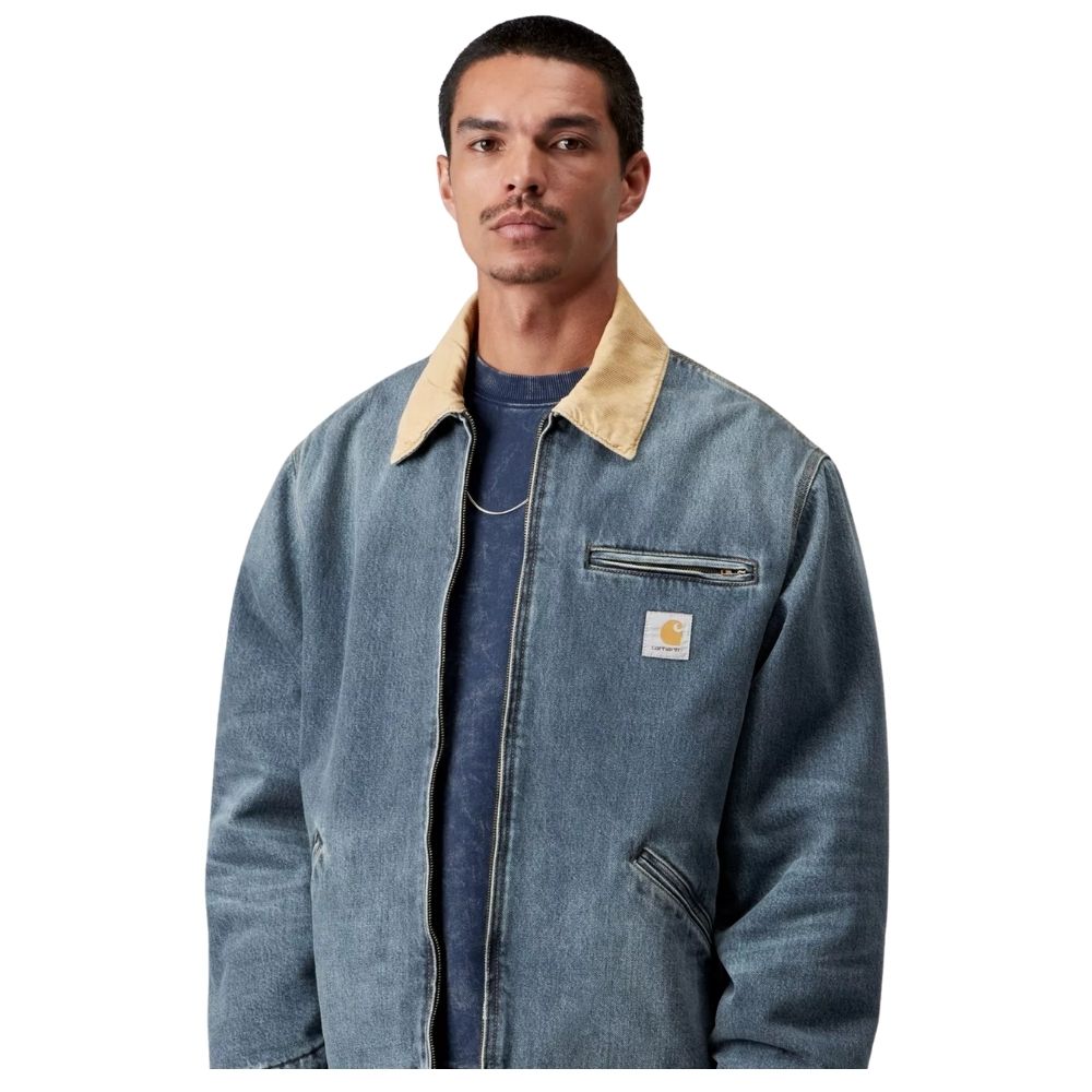 veste en jean carhartt wip detroit brown chez sport aventure à Orange