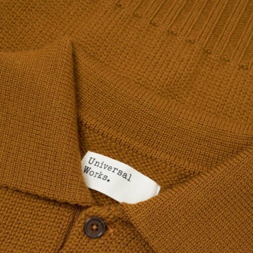 UNIVERSAL WORKS Pull Curtis shetland ocre