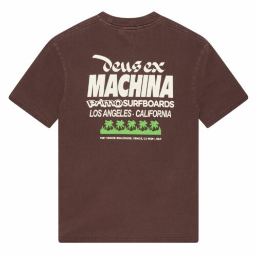 DEUS t-shirt Primo tee brown