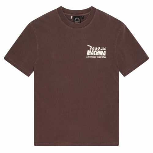 DEUS t-shirt Primo tee brown