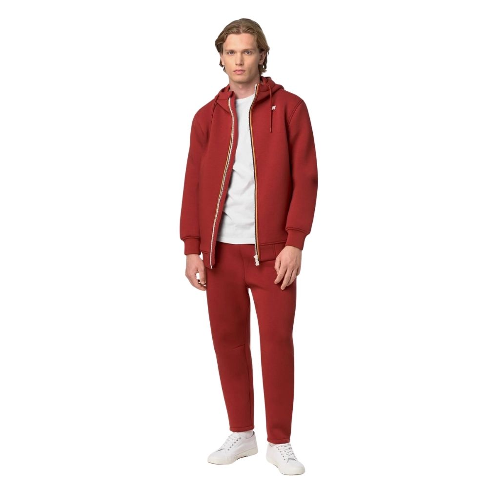 sweat à capuche spacer rainer k-way red chili chez sport aventure à Orange