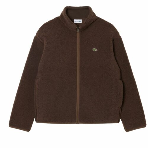 LACOSTE Veste Polaire moka mixte