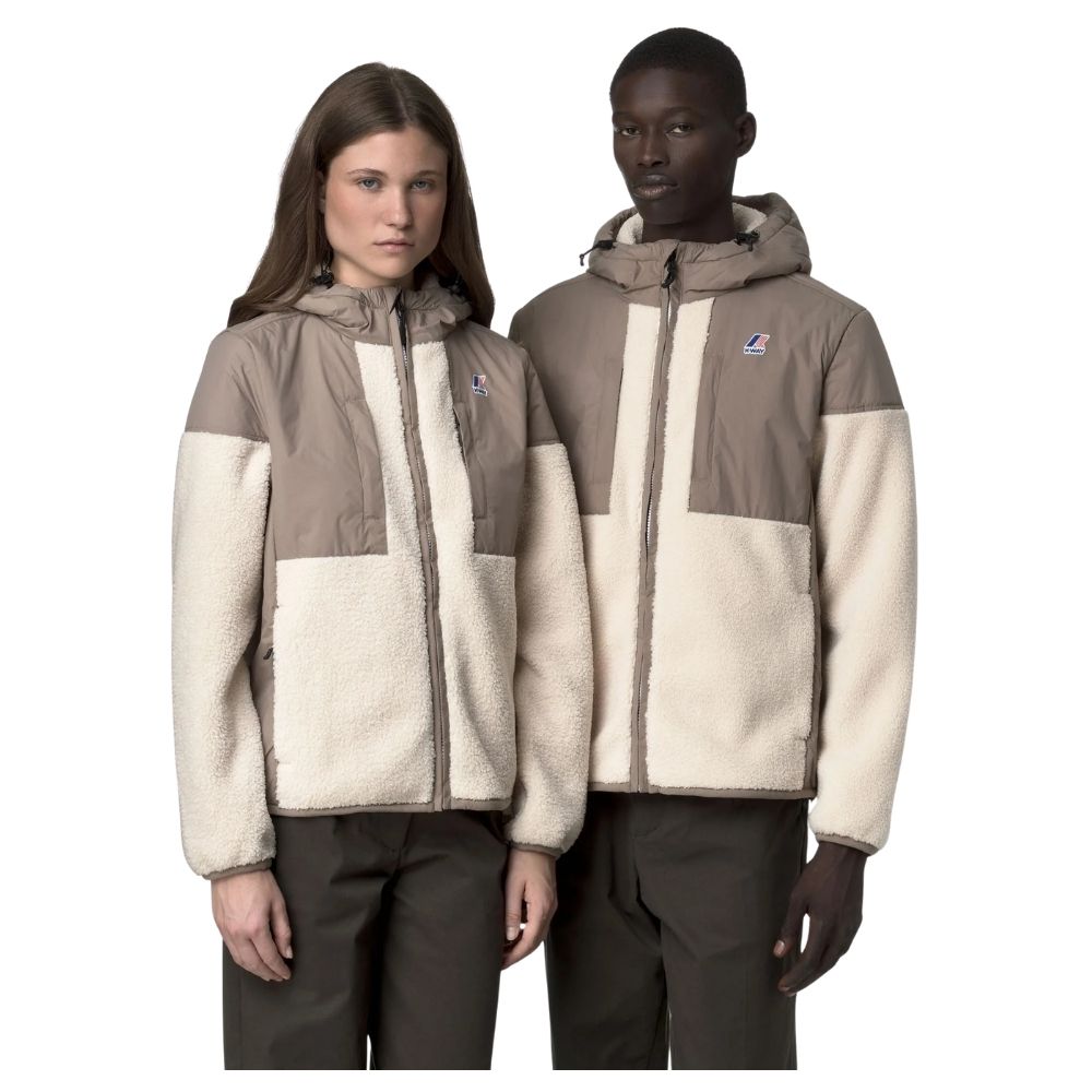 veste polaire k-way samson orsetto beige a capuche chez sport aventure à Orange