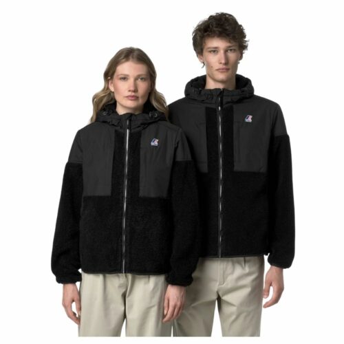 K-WAY Polaire zippée Samson orsetto black pure mixte