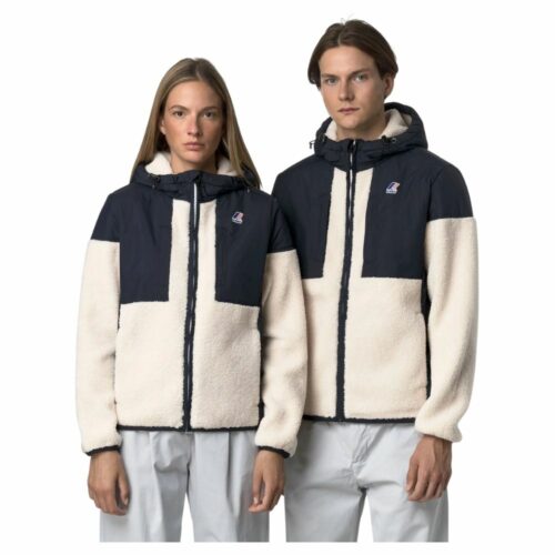 K-WAY Polaire zippée Samson orsetto blue depht