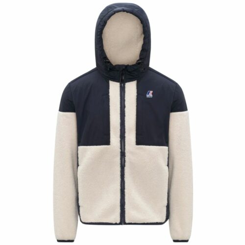 K-WAY Polaire zippée Samson orsetto blue depht