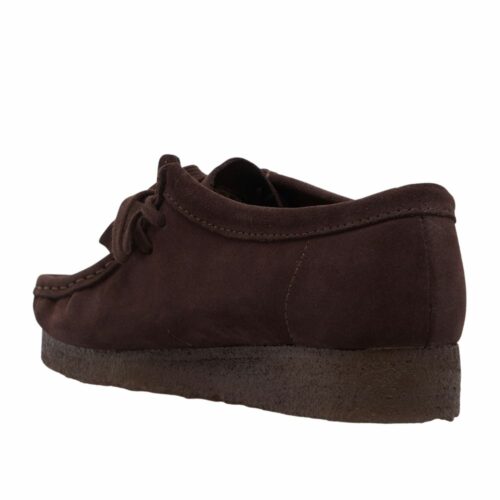 Clarks Wallabee suede chocolat mixte