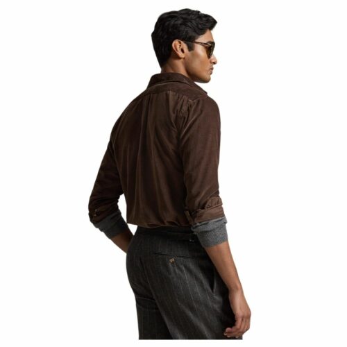 RALPH LAUREN Chemise velours brown