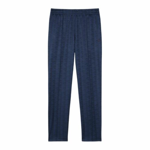 LACOSTE Pantalon jacquard monogramme marine