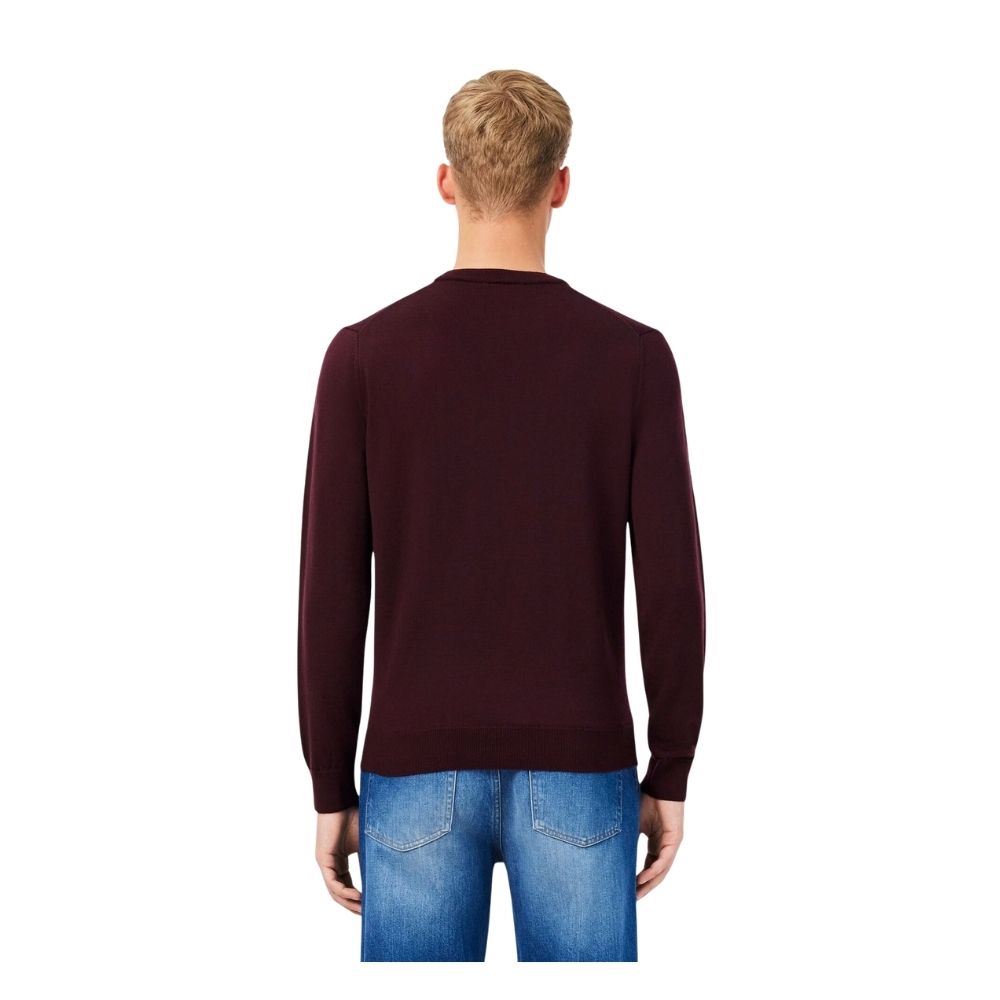 pull en laine mérinos lacoste AH1969 OXAL BORDEAUX CHEZ SPORT AVENTURE à oRANGE