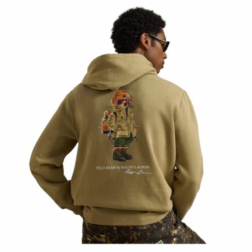 RALPH LAUREN Sweat à capuche Polo Bear beige