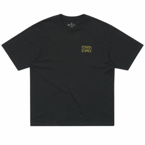 EDWIN T-shirt Synthétic black