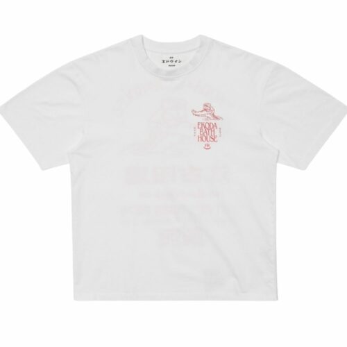 EDWIN T-shirt Ekoda white