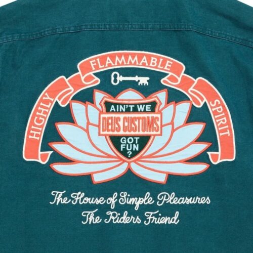 DEUS Sacred Chest shirt green