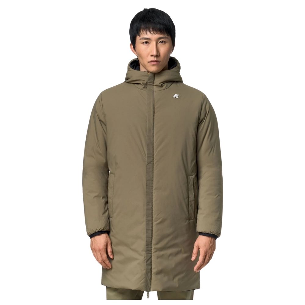 k-way veste Jacob parka longue jacob st warm double réversible chez sport aventure à Orange
